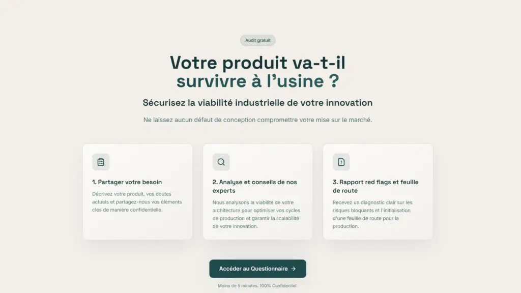 Audit de Maturité Hardware