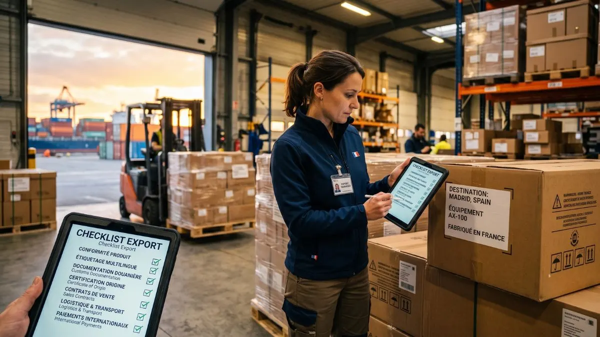 Hardware export-ready : la checklist avant de vendre hors de France