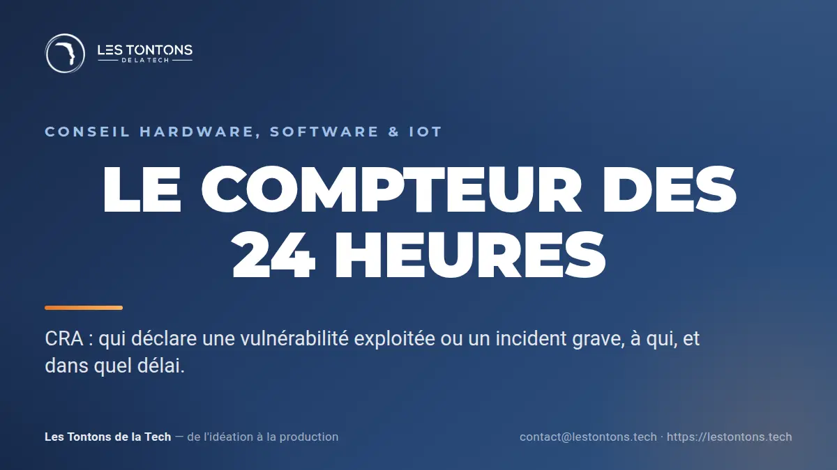 Le runbook CRA d’une PME : qui fait quoi dans les 24 heures