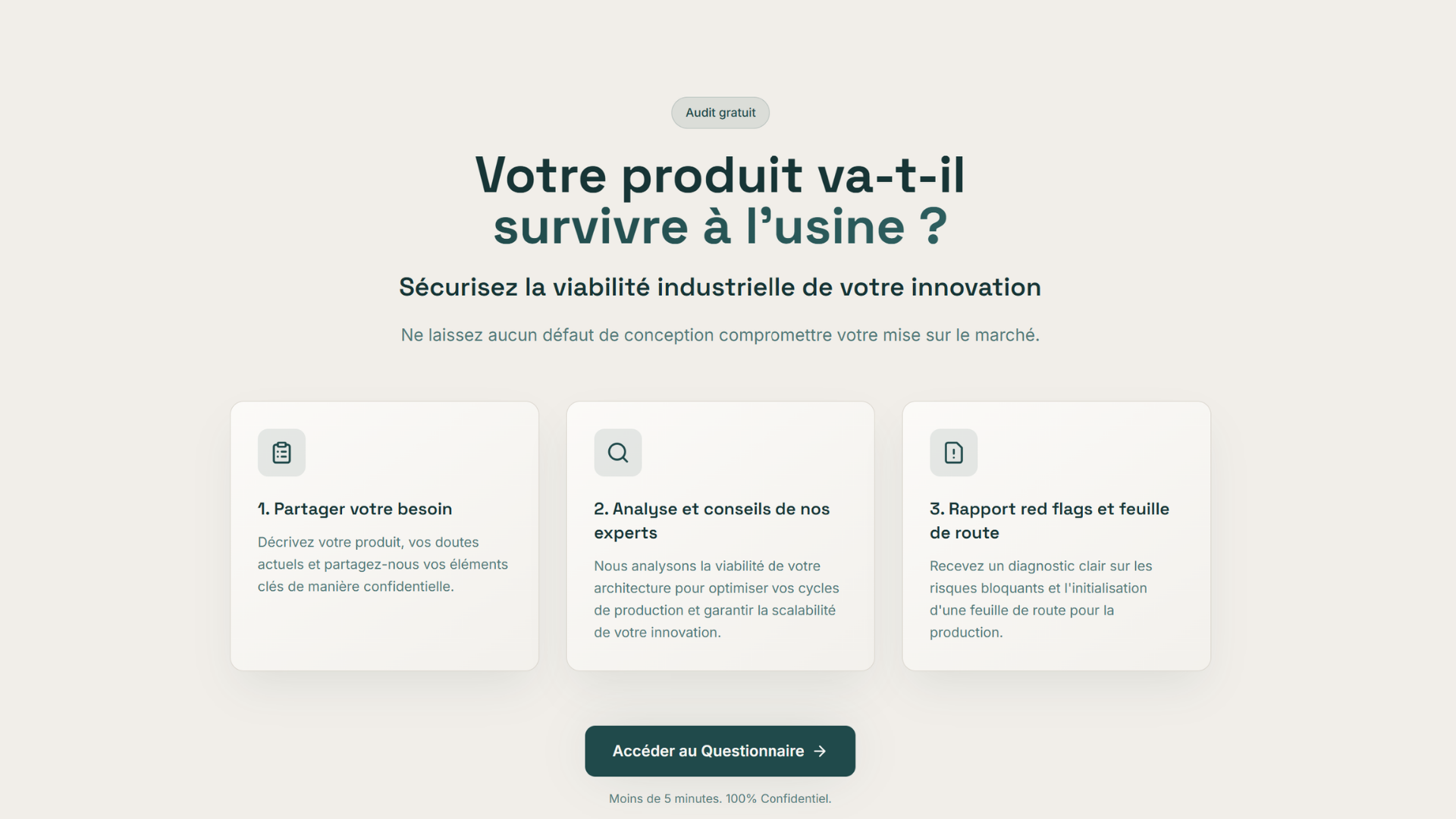 Audit de Maturité Hardware